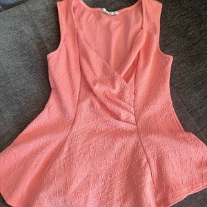 Cute coral shirt